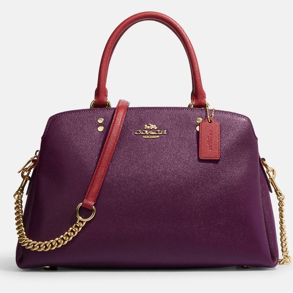 NWT Coach Lillie Carryall In Colorblock - Picture 1 of 13